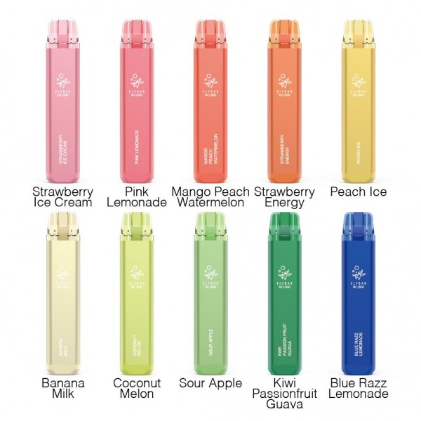 Elf Bar NC1800 Disposable Pod Kit 950mAh